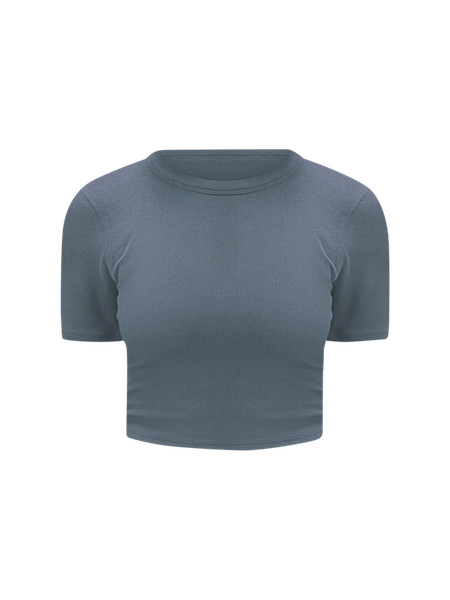 Hold Tight Straight-Hem Cropped T-Shirt | Women's Short Sleeve Shirts & Tee's | lululemon | Lululemon (US)