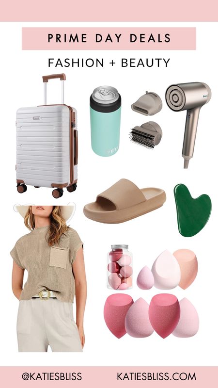 Prime day deals ✨ fashion and beauty 

Suitcase. Luggage. Knit set. Shark hairdryer. Gua sha. Makeup sponges. 



#LTKbeauty #LTKsalealert #LTKxPrime