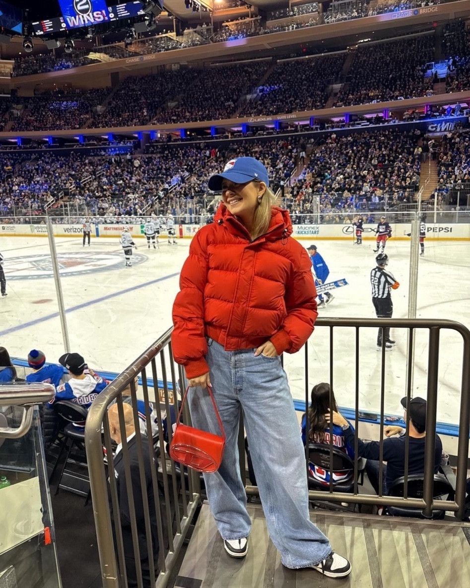 puck it!! 🏒 wearing my new fav red puffer jacket

#LTKSeasonal #LTKstyletip #LTKHoliday