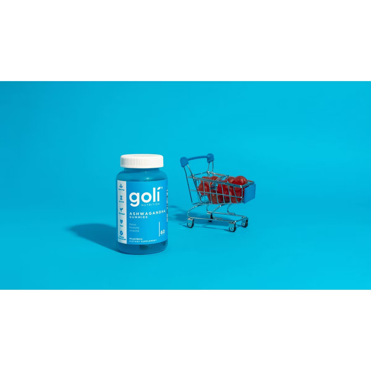 Goli Nutrition Ashwagandha Vegan Gummies | Target