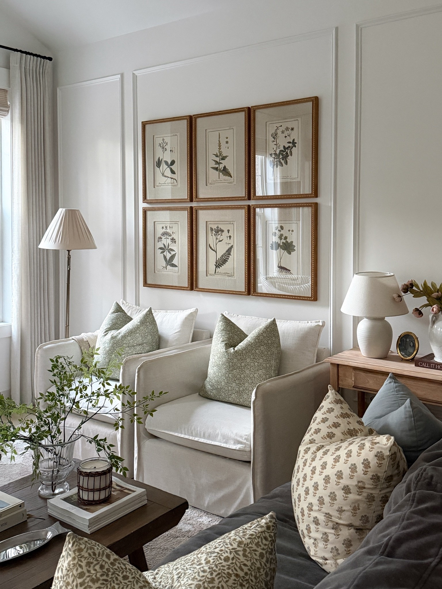 The prettiest botanical gallery wall on sale!

#LTKSeasonal #LTKHome #LTKSaleAlert