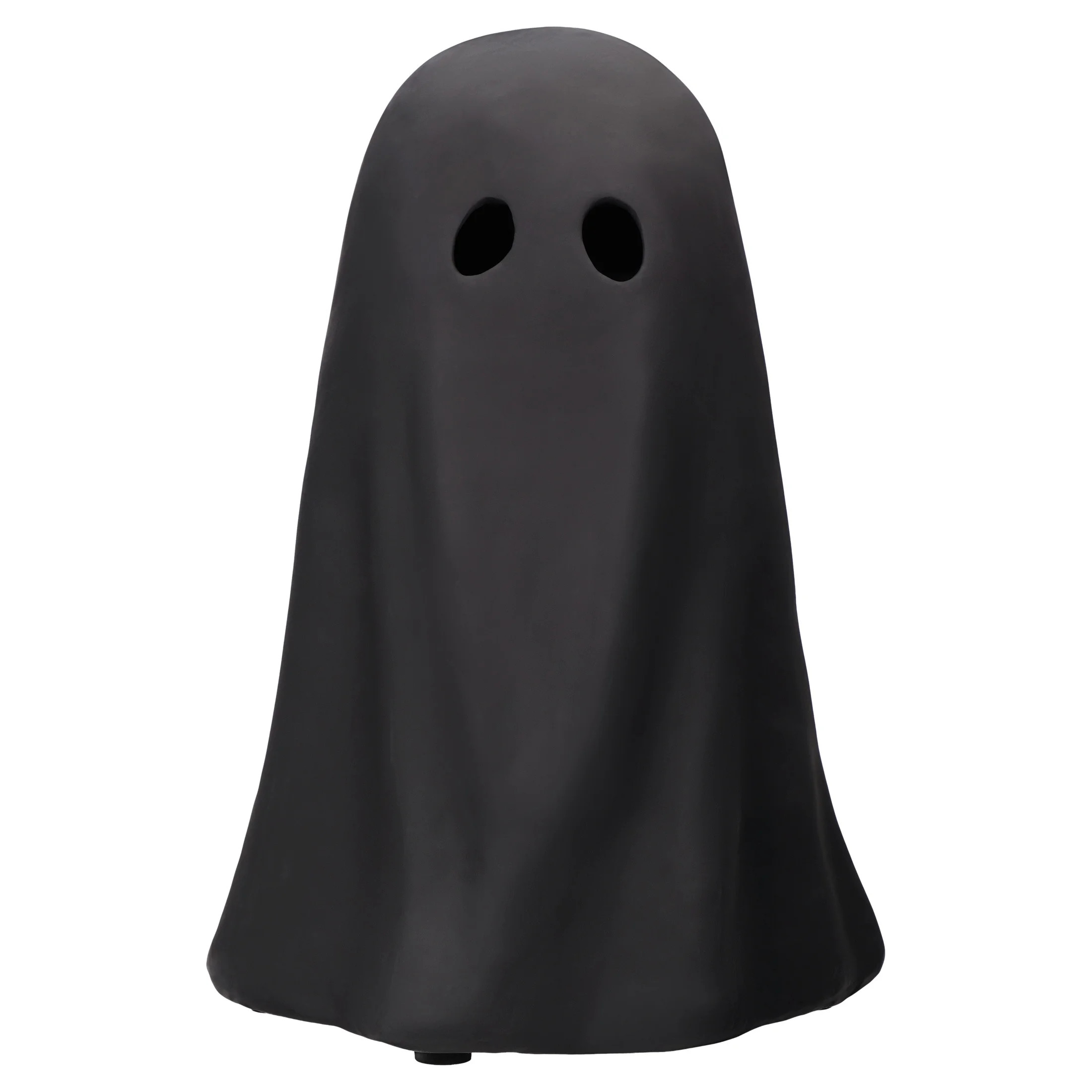 Paper Mache Ghost Decoration, Black, 11", Halloween by Way To Celebrate | Walmart (US)