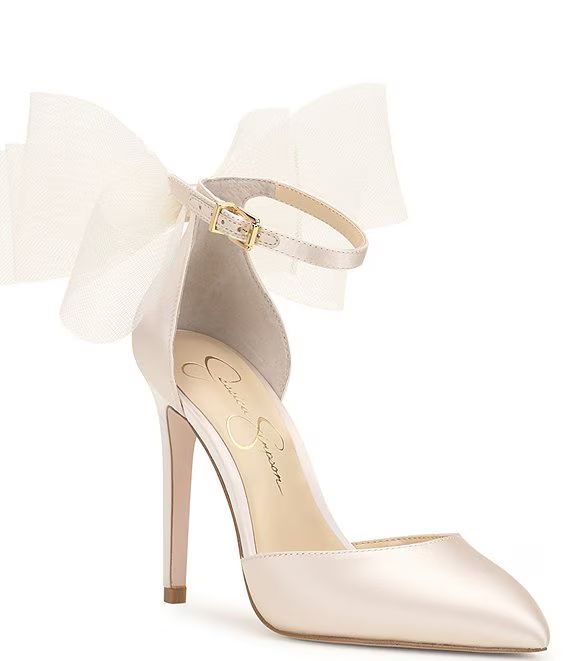 Phindies Oversized Tulle Bow Dress Pumps | Dillard's