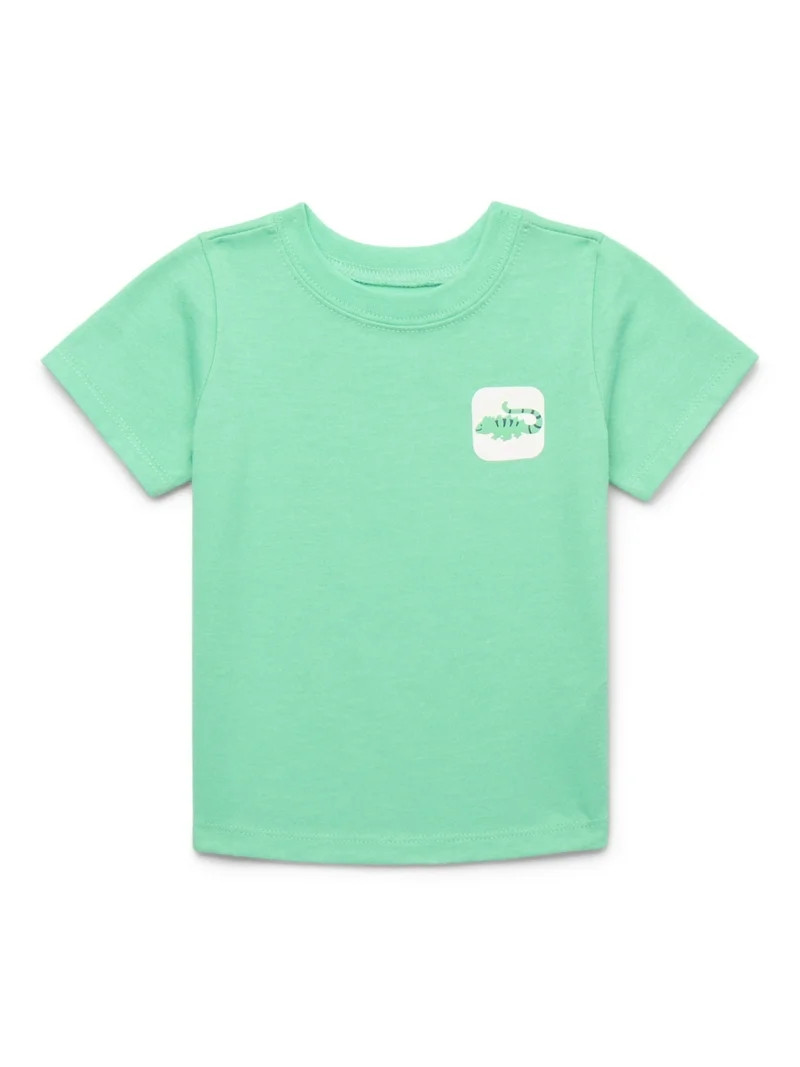 Garanimals Baby Boy Graphic T-Shirt with Short Sleeves, Sizes 0M-24M | Walmart (US)