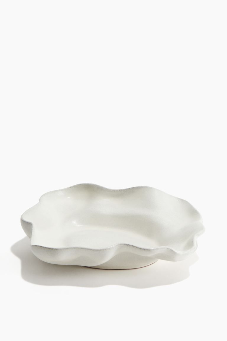 Large Terracotta Tray - White - Home All | H&M US | H&M (US + CA)