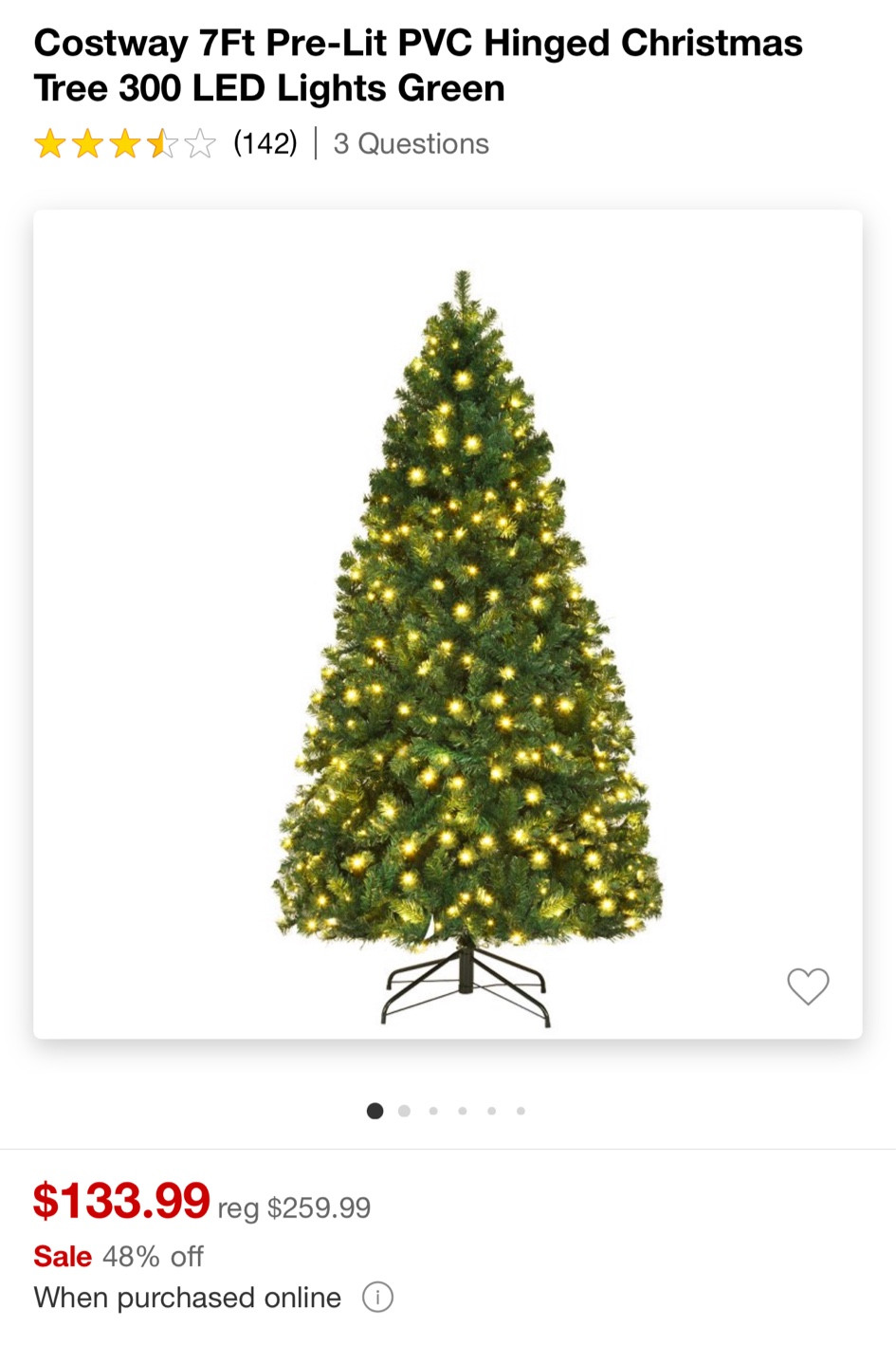 50% off Christmas trees at Target!! 

#LTKHoliday #LTKSeasonal #LTKHolidaySale
