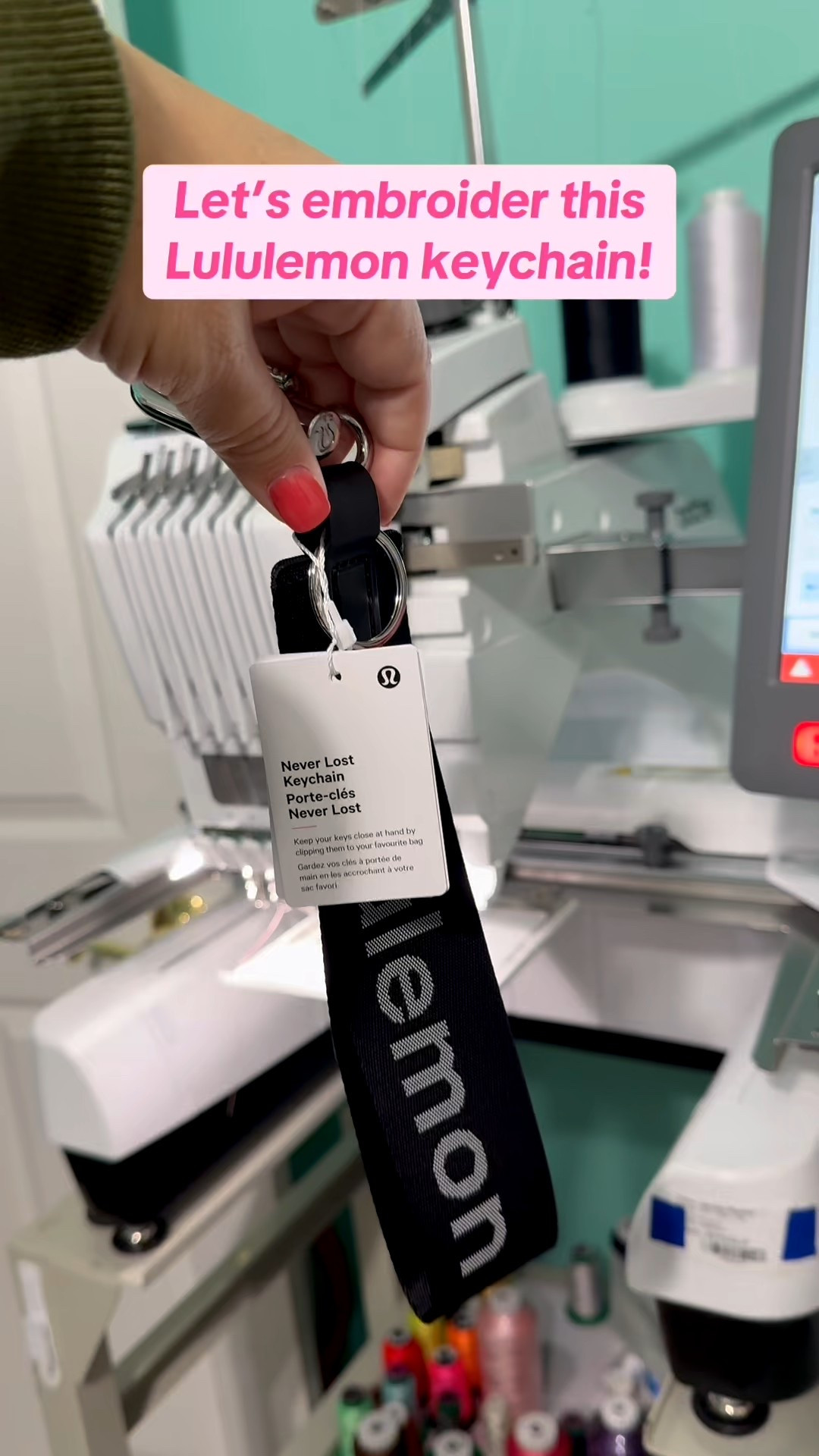 Kick your gift up a notch by adding personalization.  This Lululemon keychain is a great example.  

#LTKKids #LTKFindsUnder50 #LTKGiftGuide