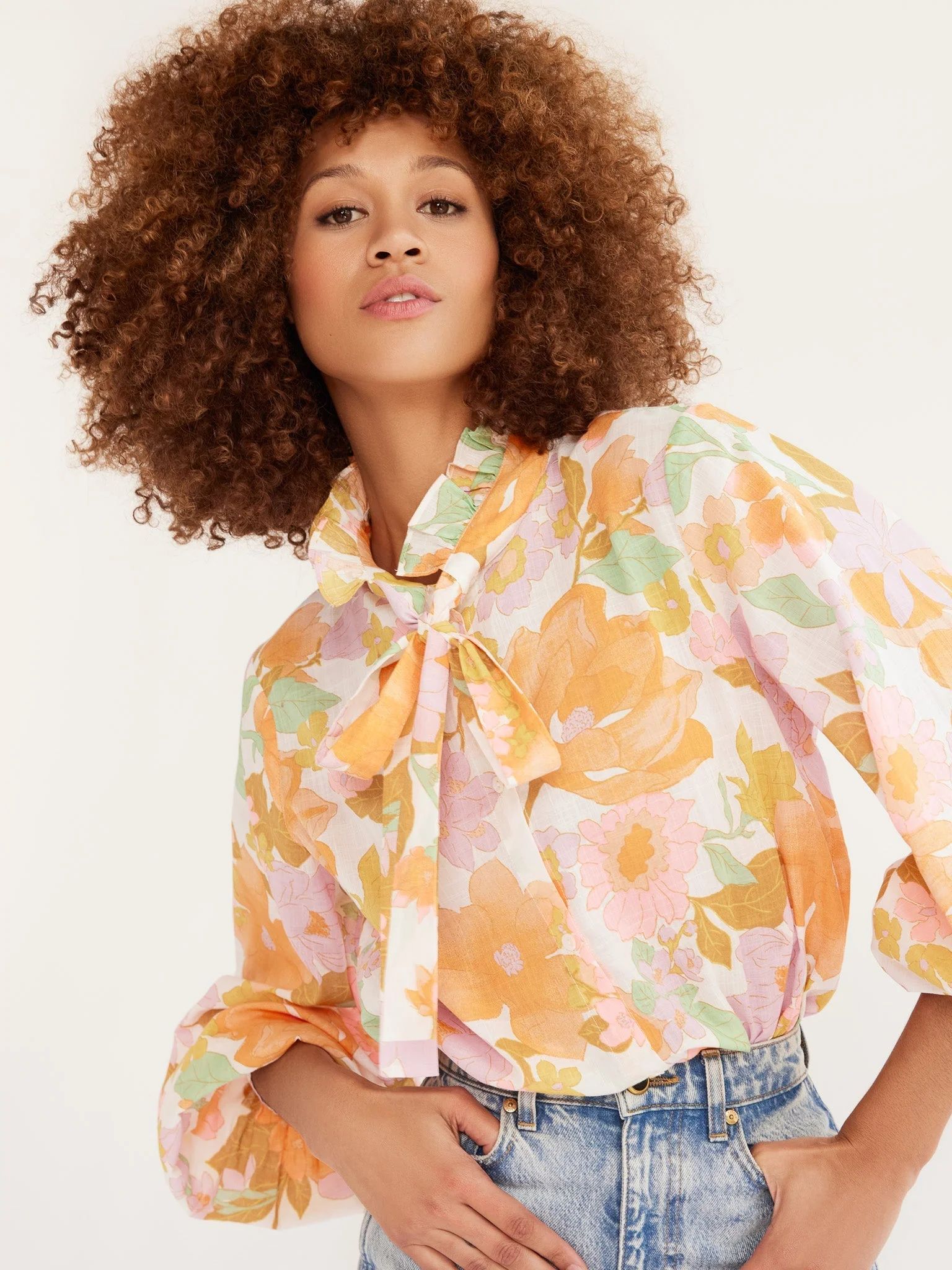 Blair Top in Harmony Floral | Mille