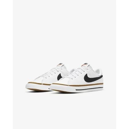 Nike Court Legacy DA5380-102 Youth Kid s White/Desert Ochre/Black Shoes HS1792 (4.5) | Walmart (US)
