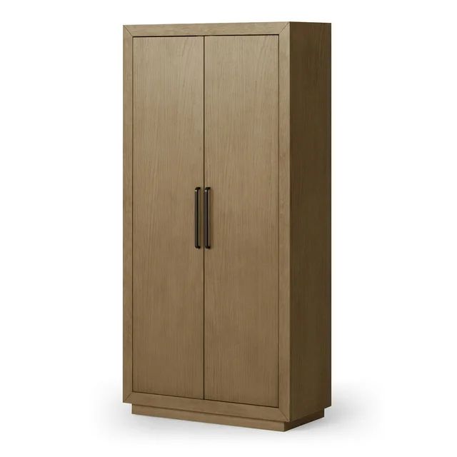Maven Lane Uma Contemporary Wooden Cabinet in Refined Grey Finish | Walmart (US)