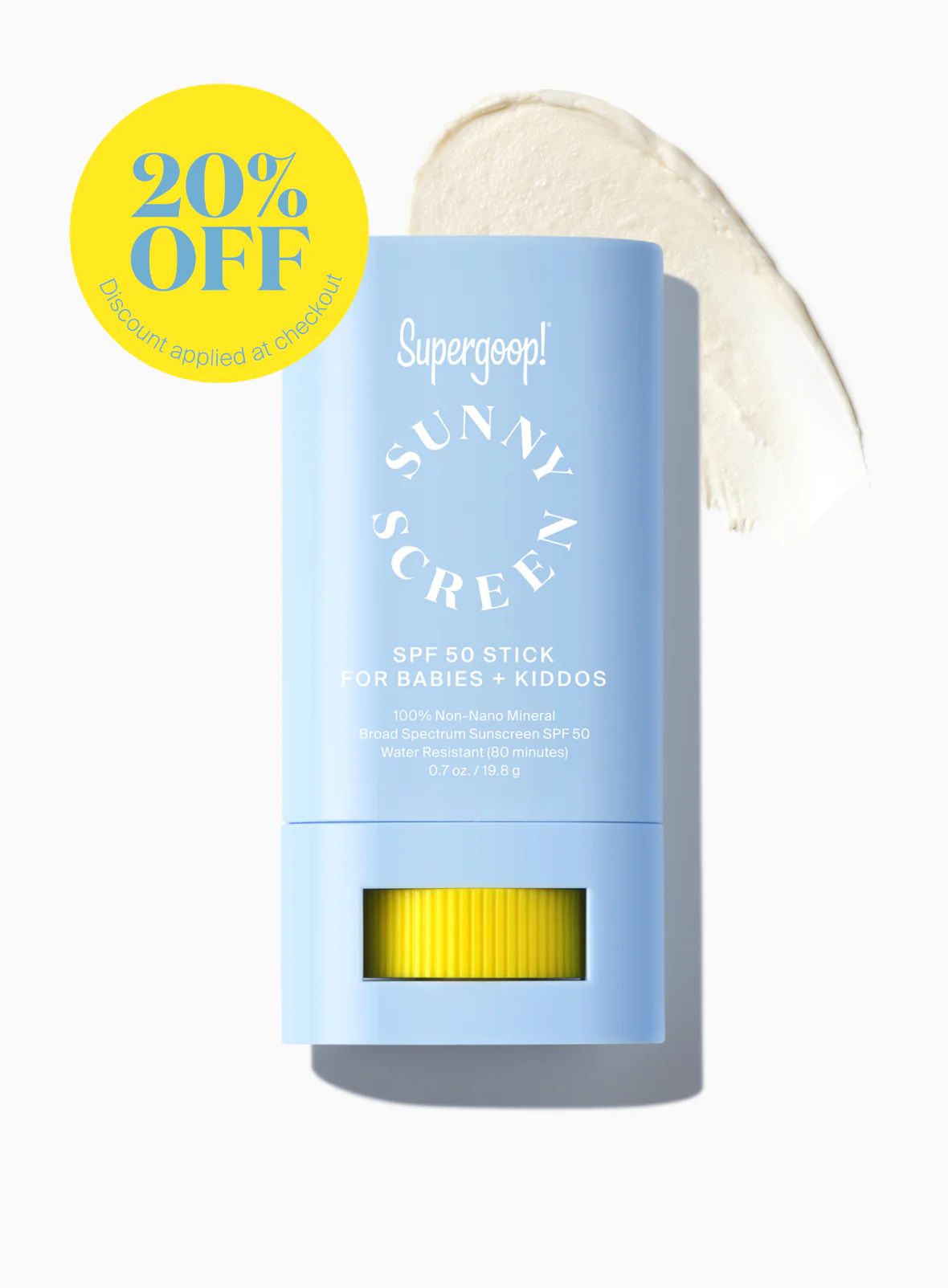 Sunnyscreen 100% Mineral Stick SPF 50 | Supergoop
