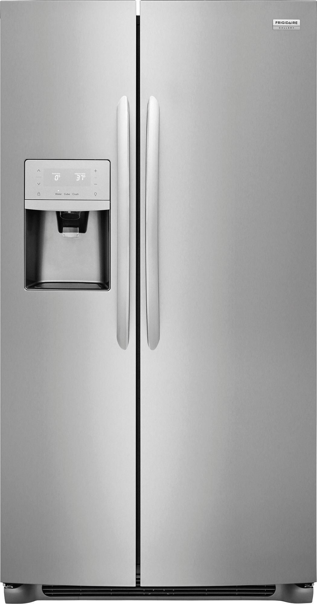 Frigidaire Gallery 25.5 Cu. Ft. Side-by-Side Refrigerator Stainless steel FGSS2635TF - Best Buy | Best Buy U.S.