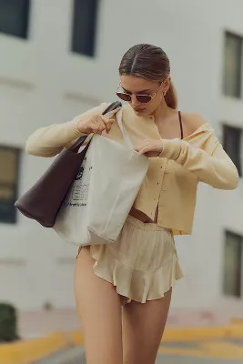 Reformation Clara Cashmere Crew Cardigan Sweater | Anthropologie (US)