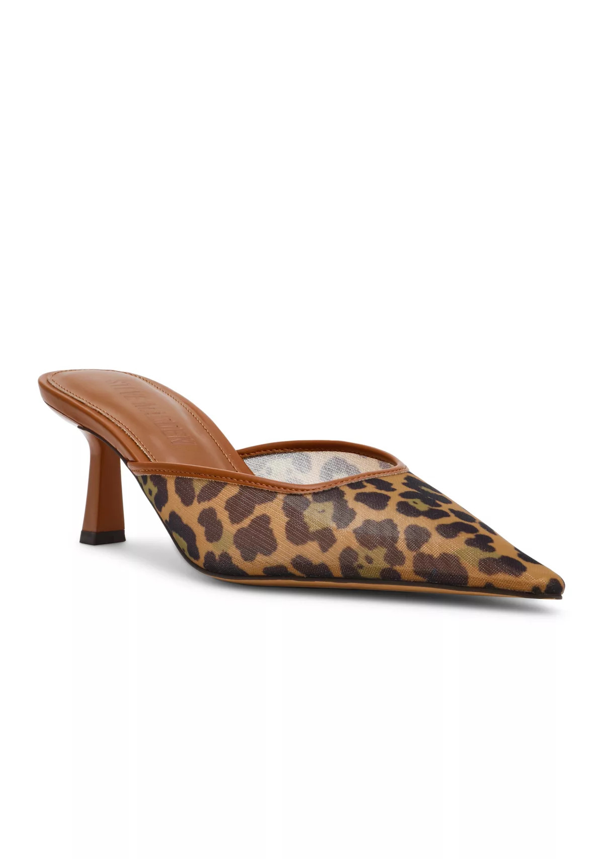 Lisbeth Leopard Mesh Mules | Belk