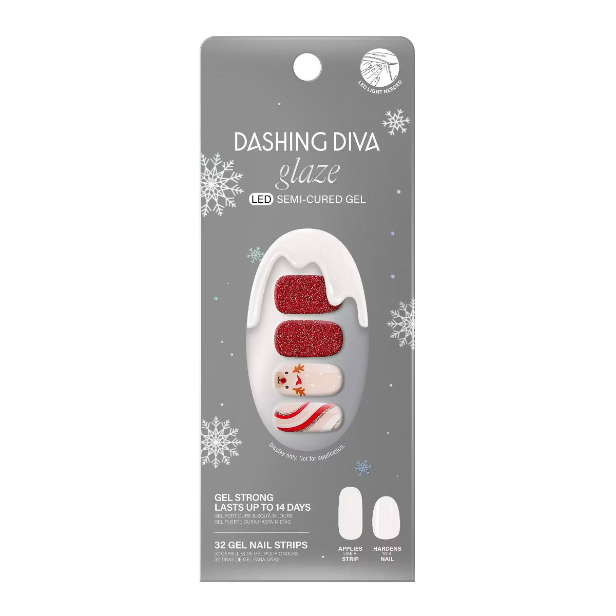 Dashing Diva Glaze Nail Art - Jolly and Bright - 32ct | Target