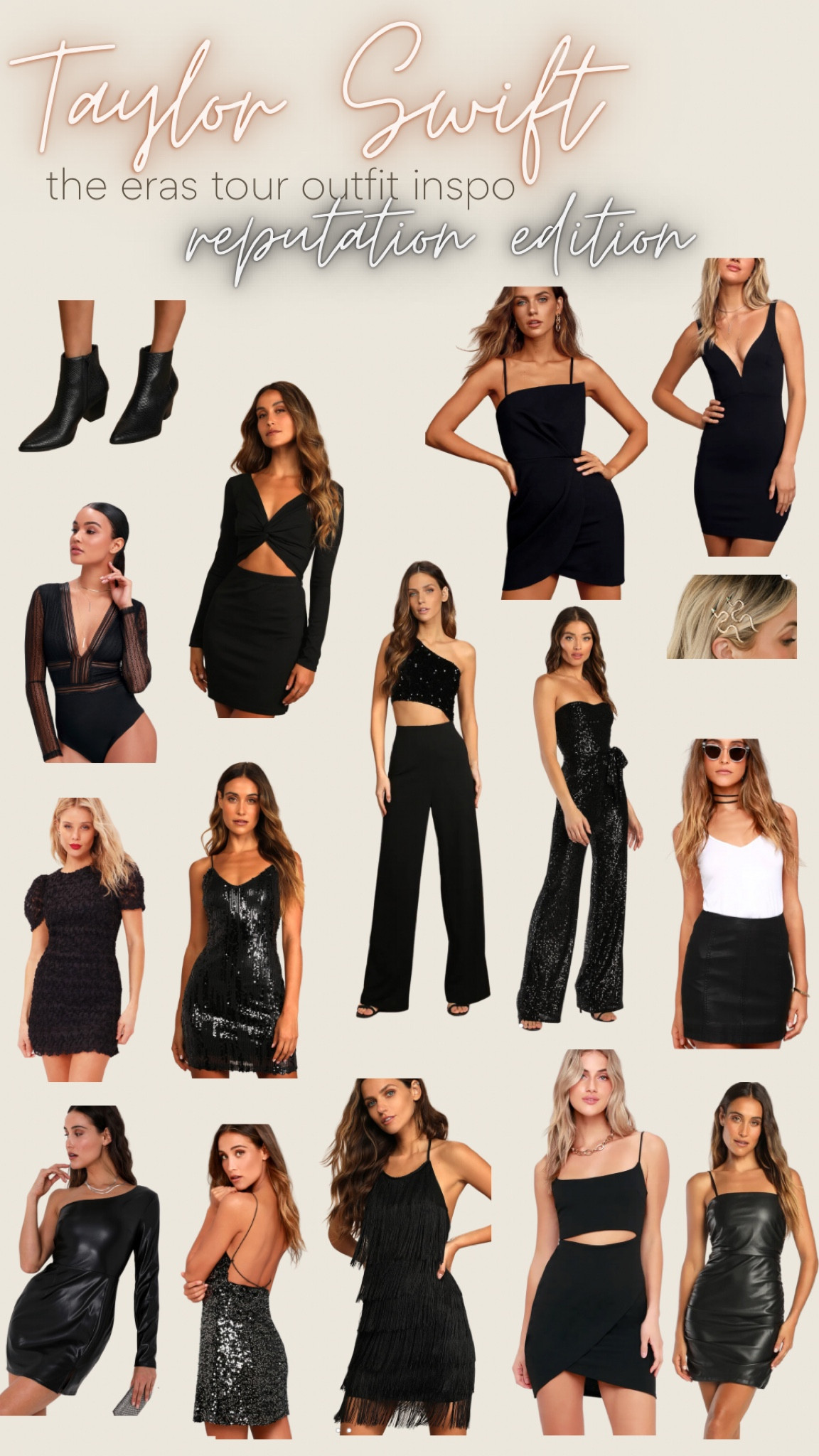 Taylor Swift The Eras Tour | BIG REP 🖤

#LTKstyletip #LTKSeasonal #LTKFind