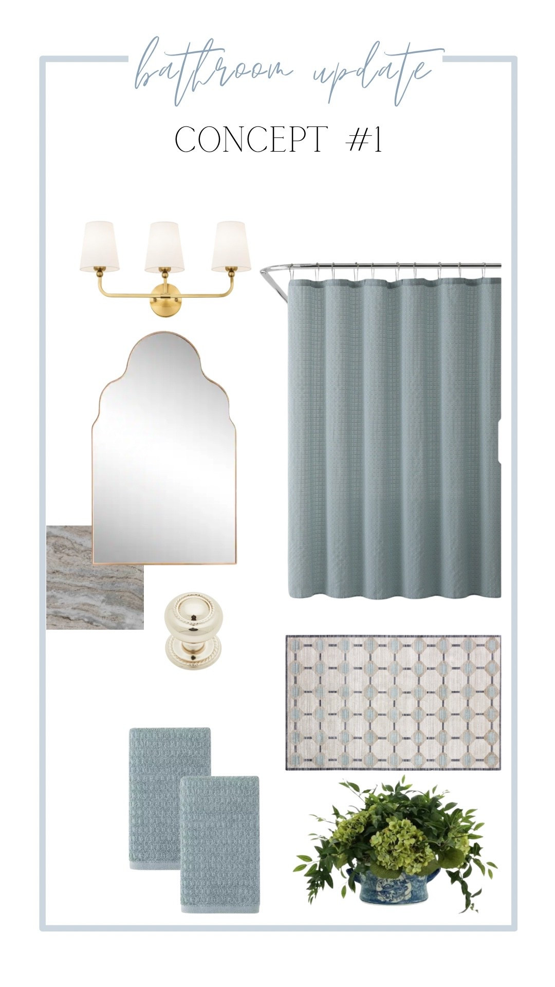 Bathroom update inspo
