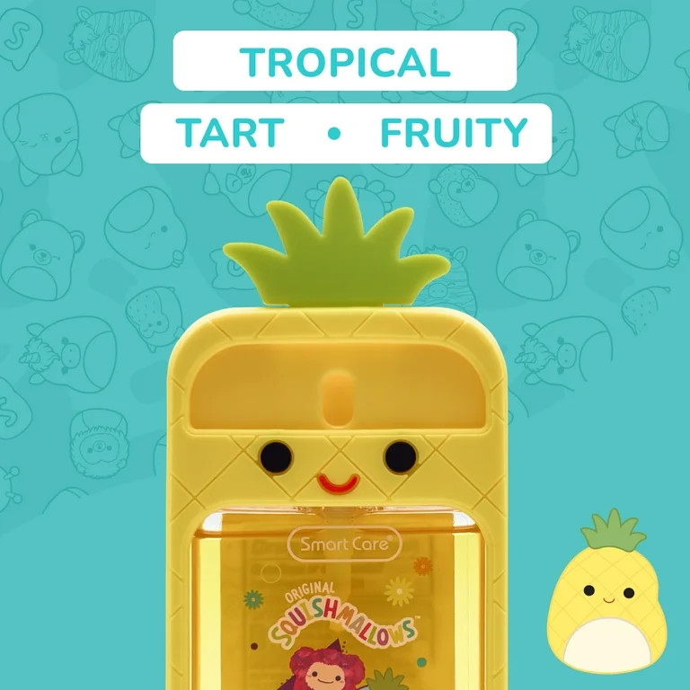 Smart Care Squishmallows Spray Desinfectante de Manos con Estuche Maui, 1.69 fl oz | Walmart (US)