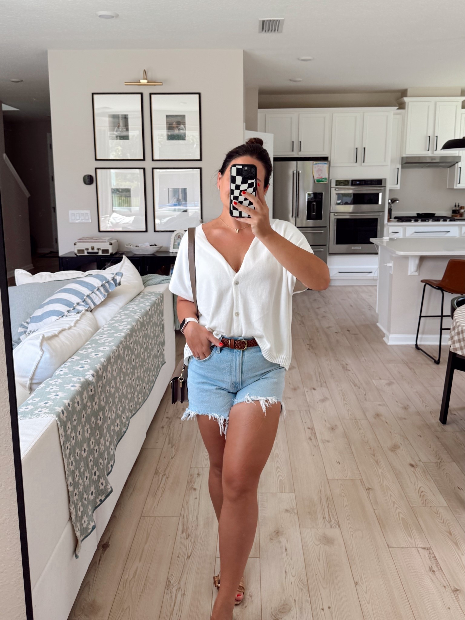 Easy outfit idea 🤍 wearing a medium in the top!

#LTKSeasonal #LTKFindsUnder50 #LTKStyleTip