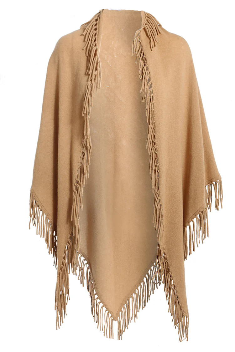 Cashmere Fringe Shawl | Minnie Rose