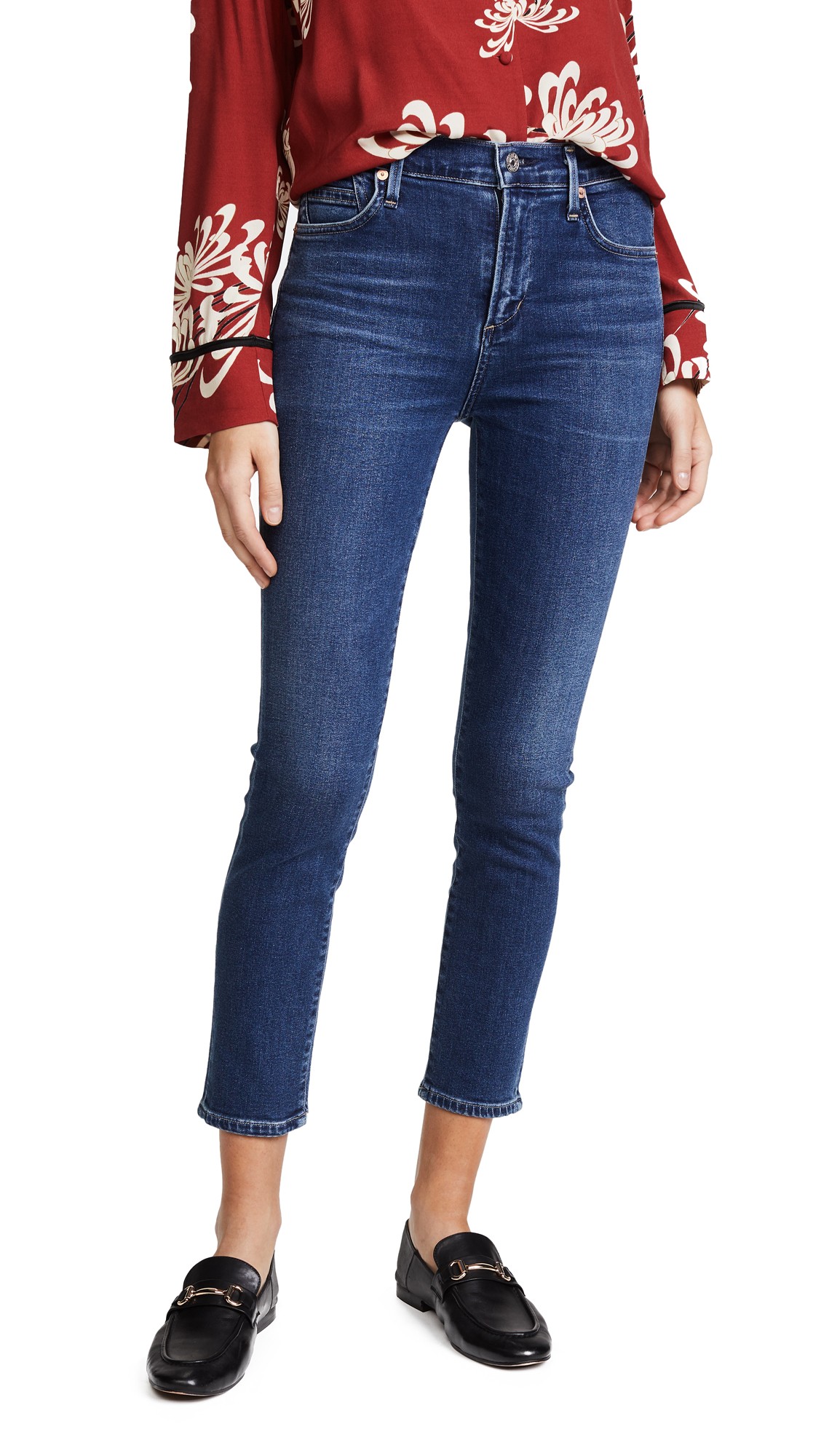 Citizens of Humanity Rocket Sculpt High Rise Crop Skinny Jeans | Shopbop