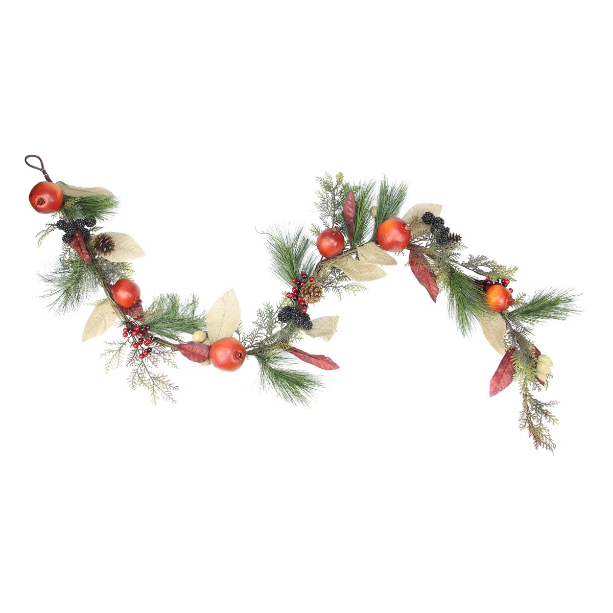 Northlight Seasonal 6' x 10" Red Mixed Berry and Pine Artificial Garland - Unlit & Reviews | Wayf... | Wayfair North America