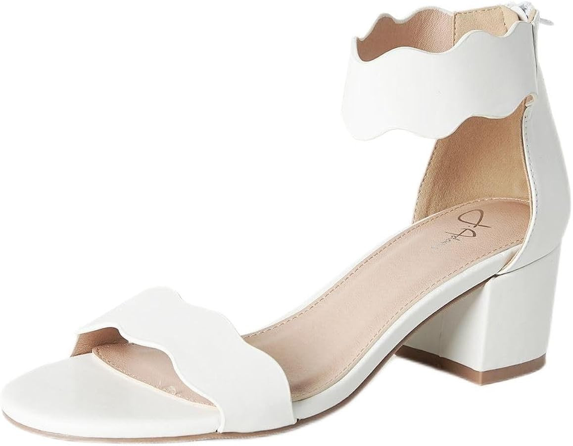 J. Adams Mimi Ankle Strap Kitten Heel Sandal | Amazon (US)