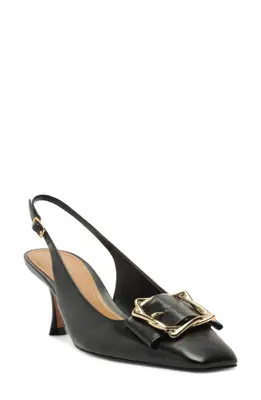 Arezzo Florence Slingback Pump in Black at Nordstrom, Size 5.5 | Nordstrom