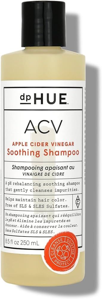 dpHUE ACV Soothing Shampoo, 8.5 Fl Oz - Sulfate Free Dry Scalp Shampoo For Color Treated Hair Wit... | Amazon (US)