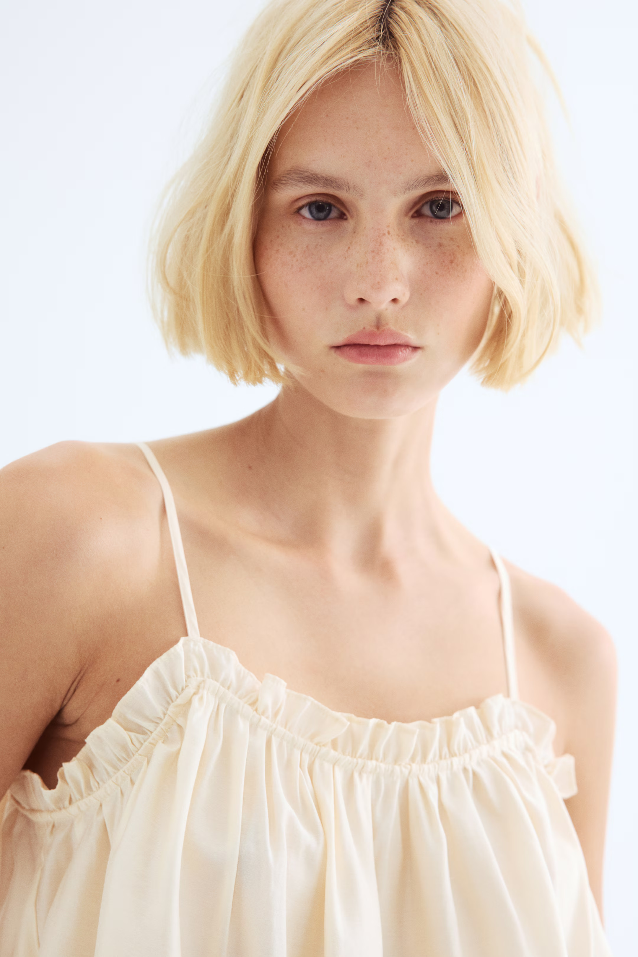 Ruffle-Trimmed Camisole Top | H&M (US + CA)