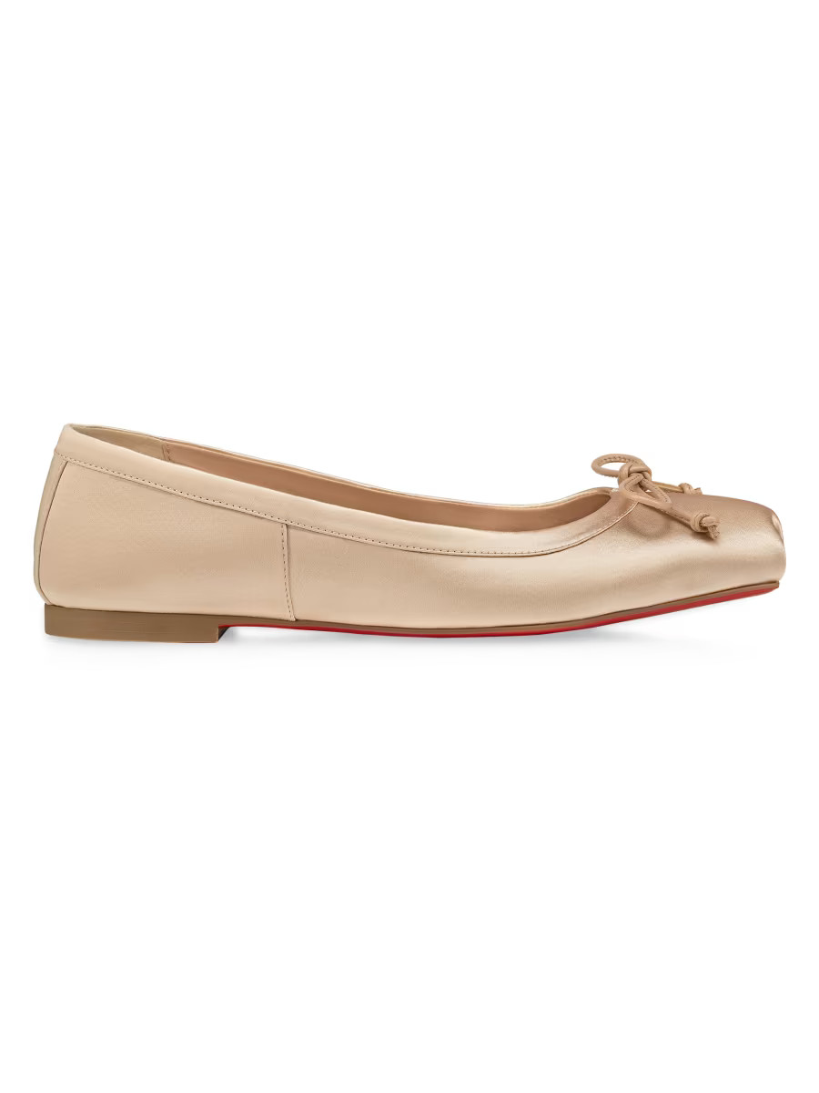 Mamadrague Satin Ballerina Flats | Saks Fifth Avenue