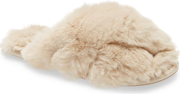 Slumber Faux Fur Slipper | Nordstrom