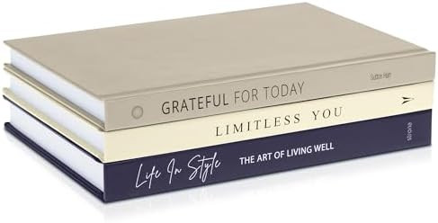 Book Decor Set – Decorative Books for Home Decor, Dark Navy Indigo Blue Accents for Coffee Tabl... | Amazon (US)