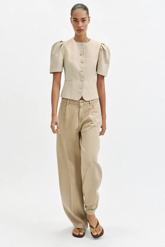 PUFF SLEEVE BLAZER | Zara US