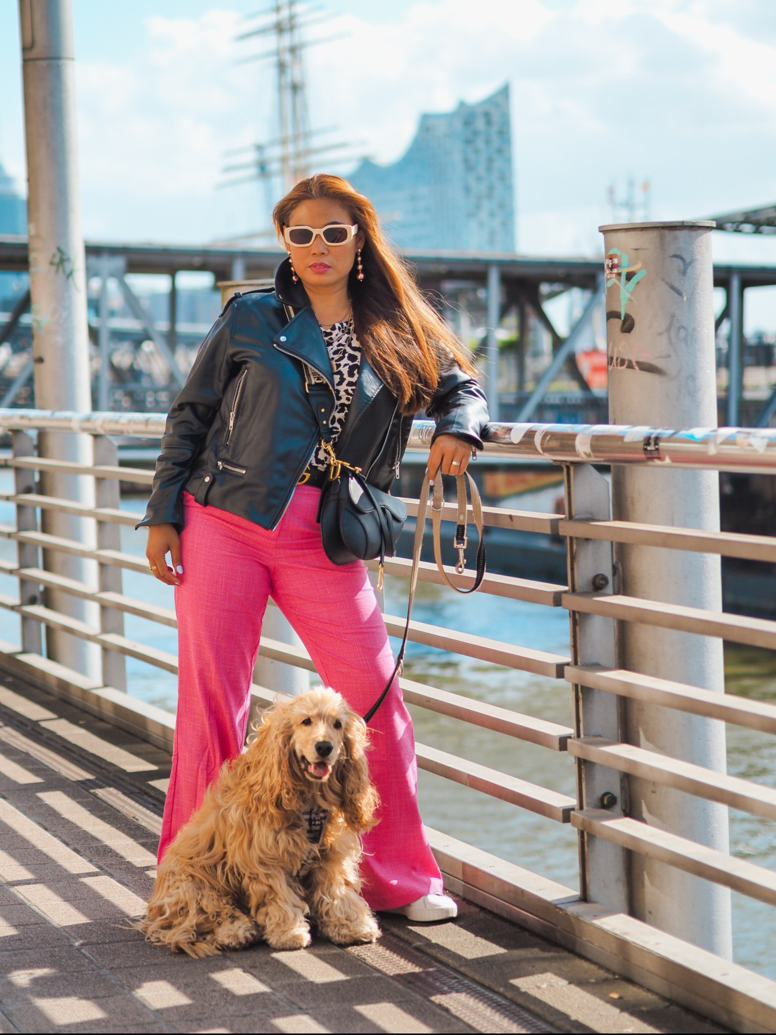 Street style with my black biker jacket.

#LTKdeutschland #LTKeurope #LTKstyletip