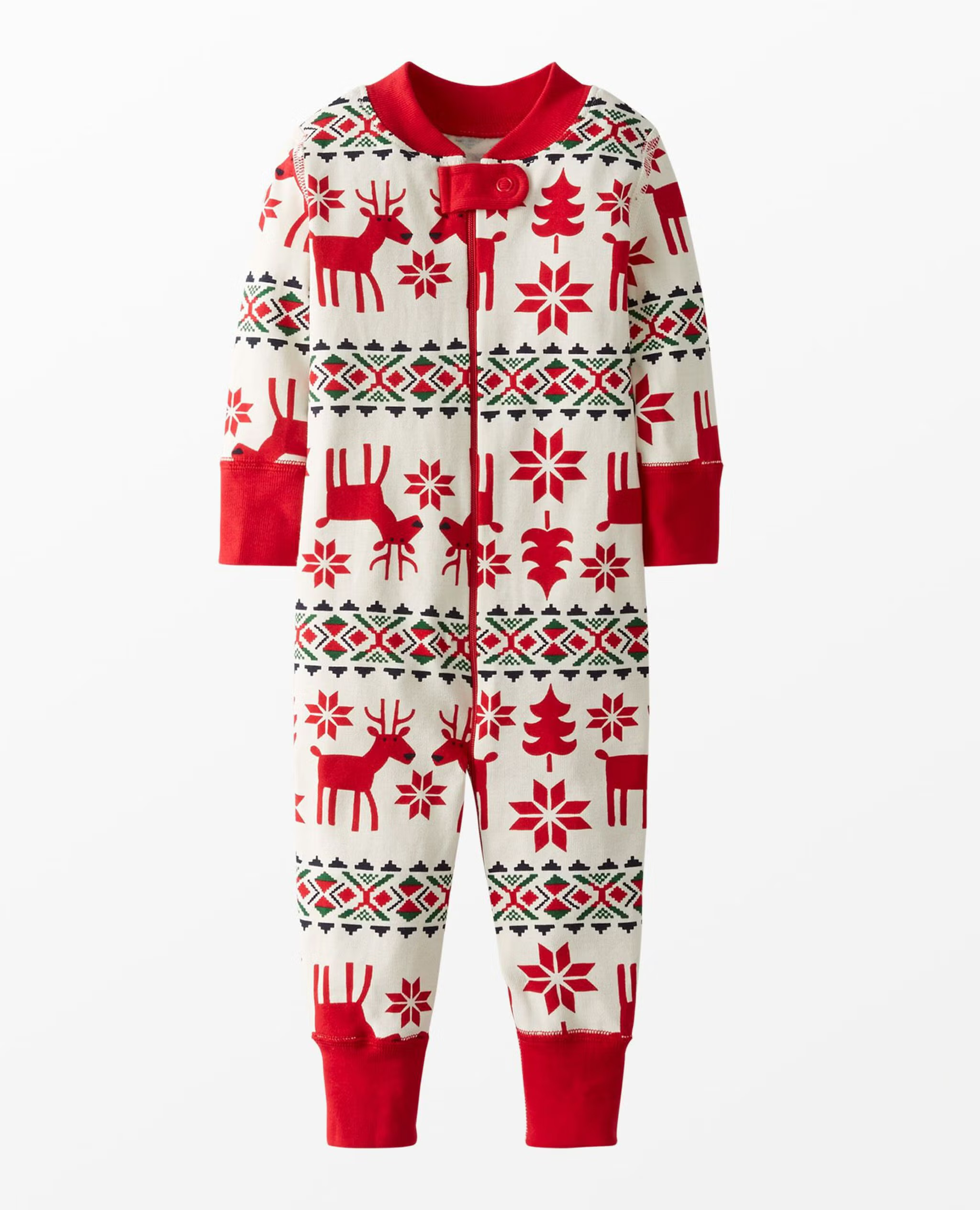 Holiday Dear Deer HannaJams™ Sleeper | Hanna Andersson