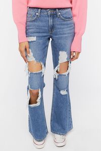 Distressed Flare Jeans | Forever 21 | Forever 21 (US)