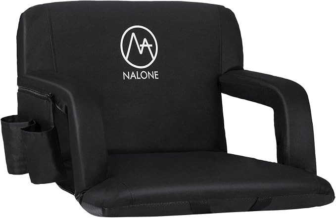 nalone Folding Stadium Seat 20.5''/25'' Regular/Extra Wide Stadium Chairs for Bleachers Stadium S... | Amazon (US)