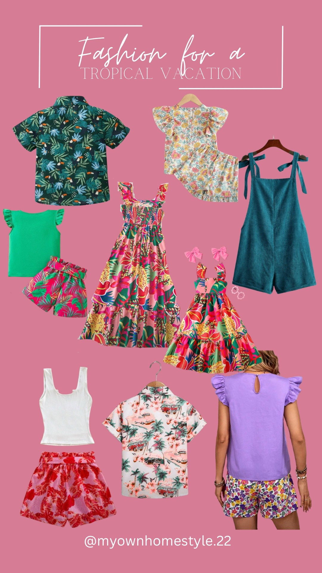 My go-to Hawaii fit 😍

#tropicaloutift #vacationready #vacationfit

#LTKTravel #LTKFamily #LTKStyleTip