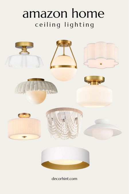 Stylish light fixtures from Amazon 

#LTKfindsunder50 #LTKhome #LTKfindsunder100