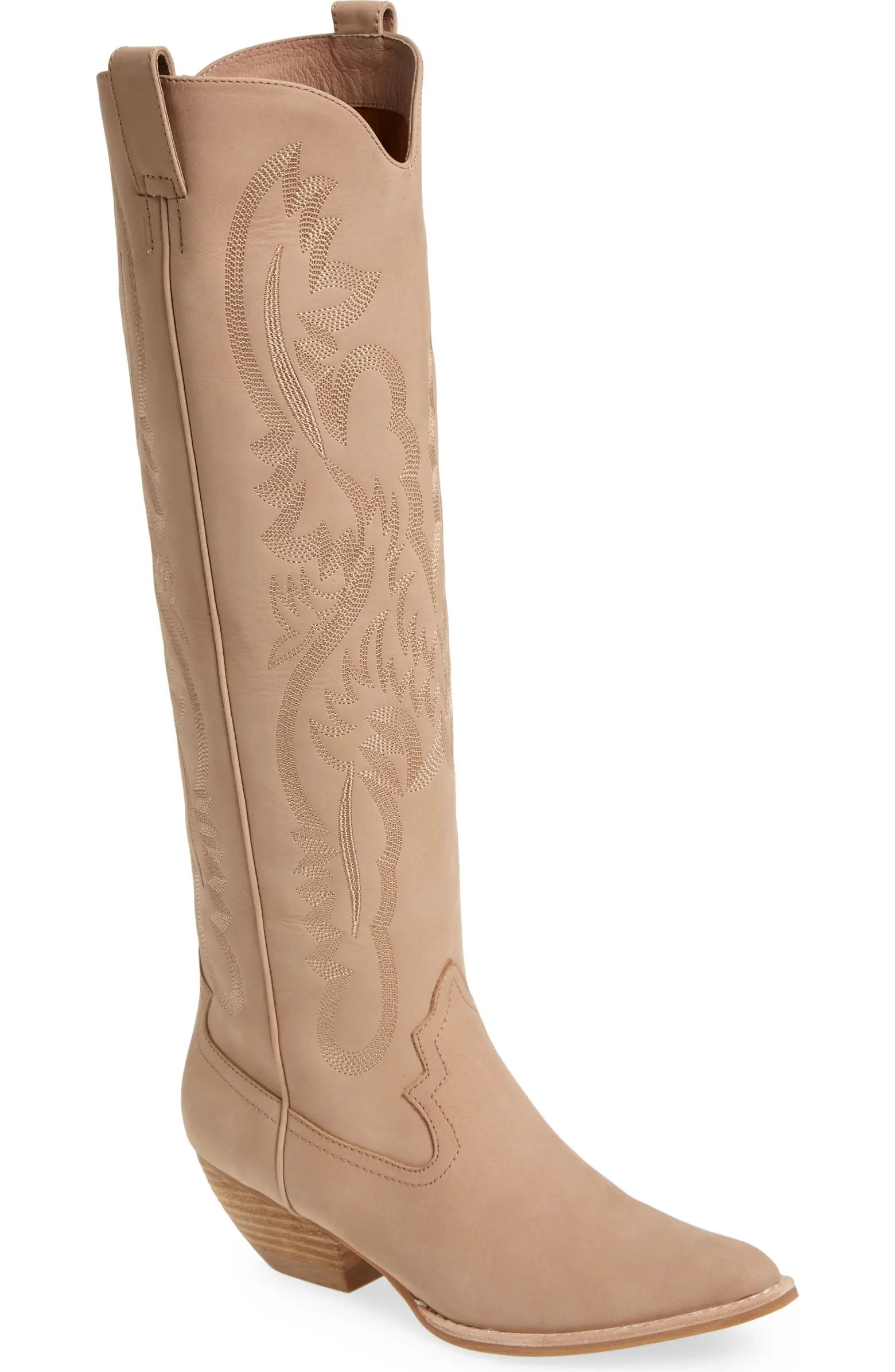 Calvera 2K Western Knee High Boot (Women) | Nordstrom