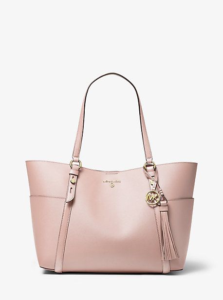 Nomad Large Saffiano Leather Tote Bag | Michael Kors US