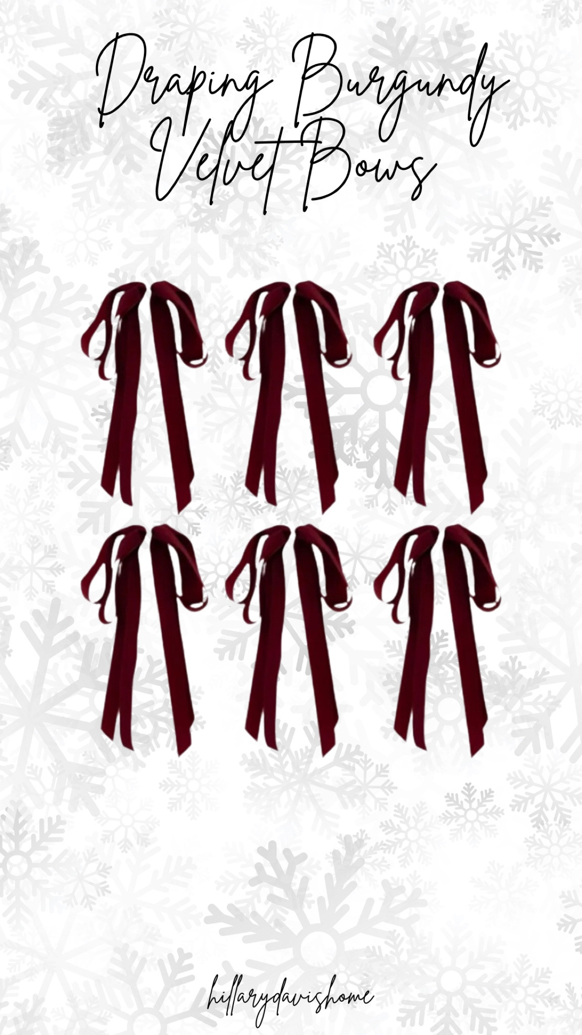 Bows are super popular and these come in a 10 pack for under $20! 😍🎀🎄

Bow decor | Walmart holiday finds | my Texas house | velvet bow decor | Christmas decor 

#LTKFindsUnder50 #LTKHoliday #LTKSeasonal