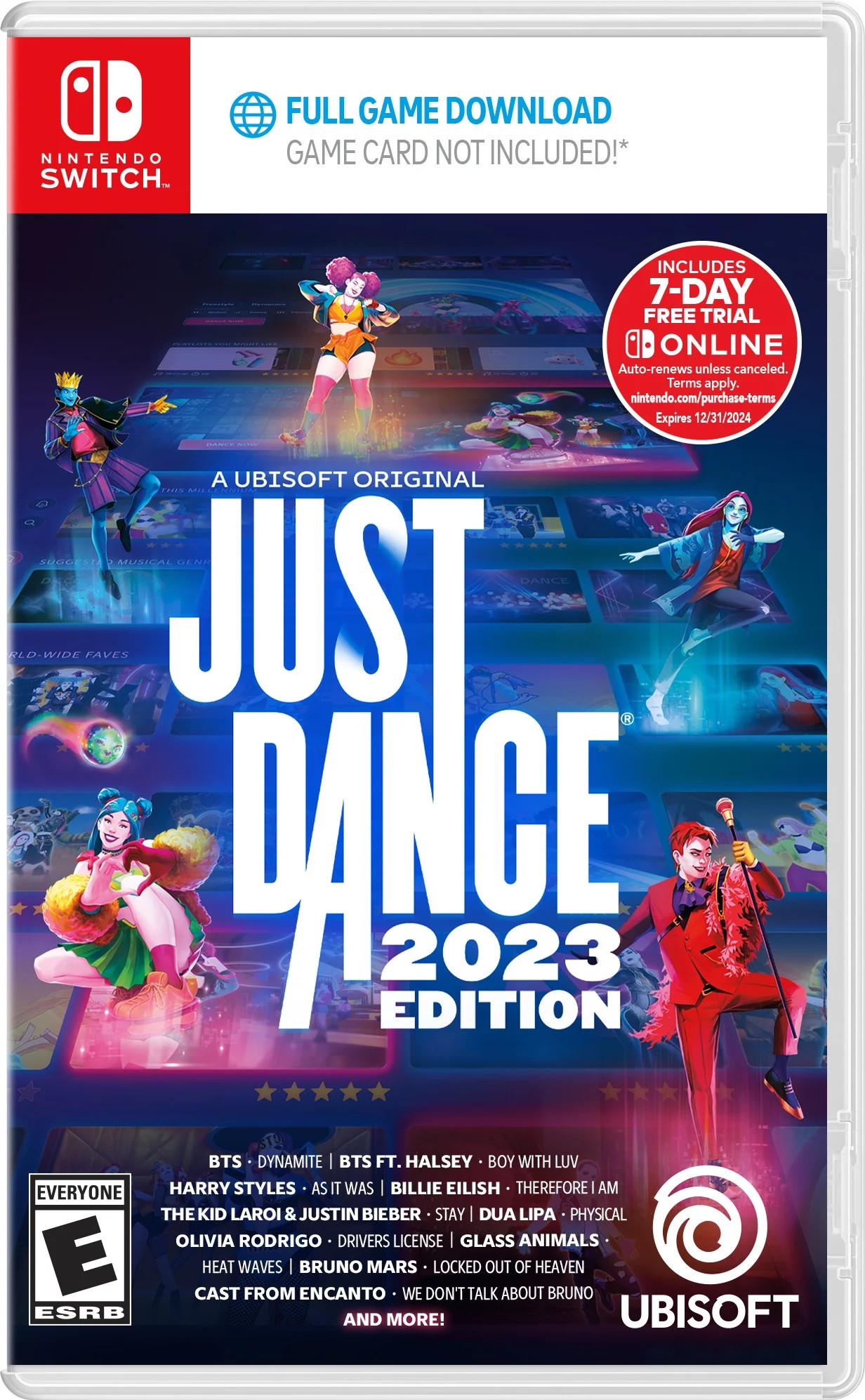 Just Dance 2023 Edition - Code in Box, Nintendo Switch (Does not Contain Cartridge) - Walmart.com | Walmart (US)