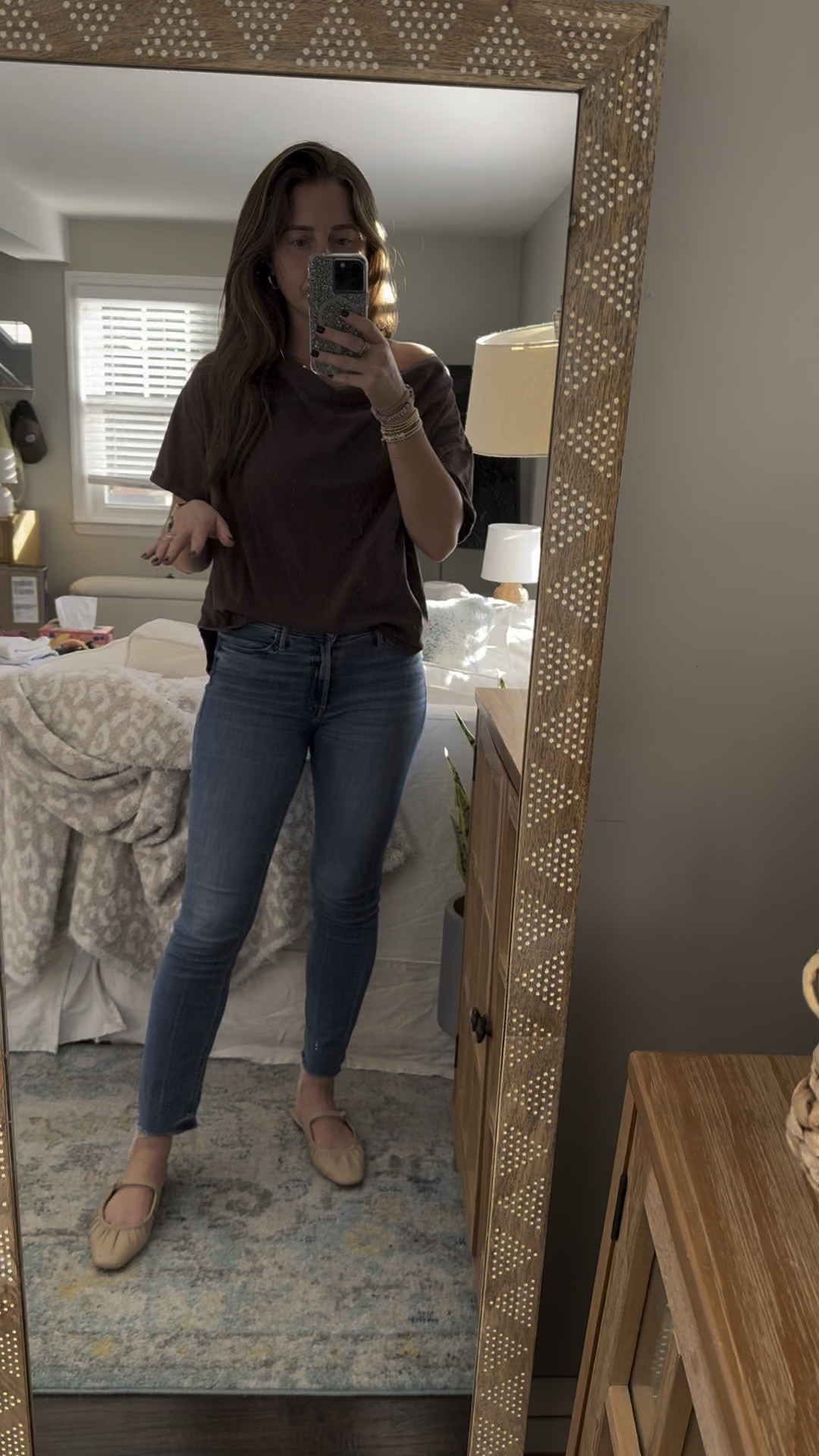 Outfit of the day! 
True size in jeans
Size small in top 

#LTKStyleTip #LTKFindsUnder50 #LTKFindsUnder100