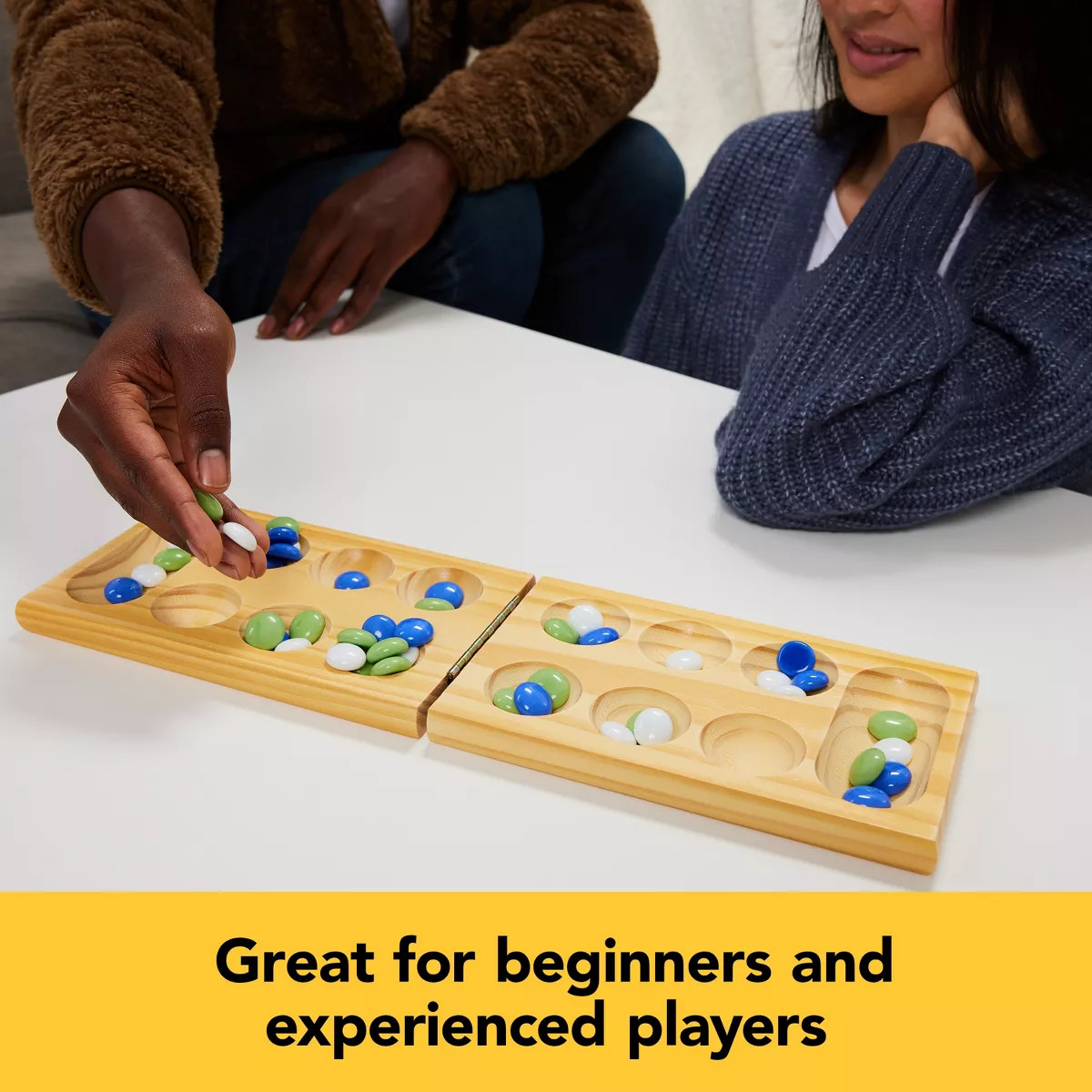 Game Gallery Solid Wood Mancala | Target