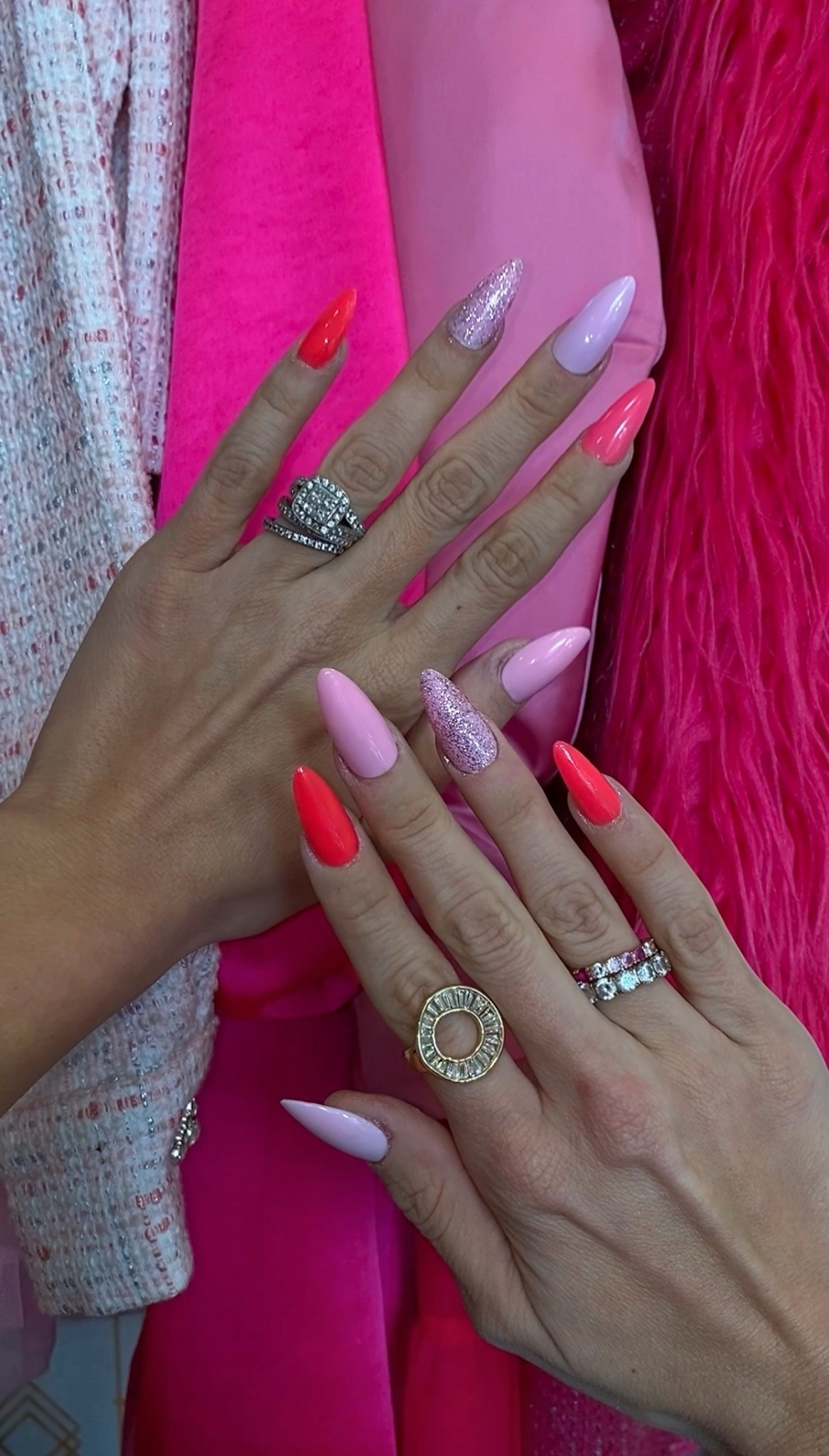 Can you tell Valentine’s Day is on the horizon? 💗💘 Gave my nails a little reset and went with all shades of pink. My new nail drill is under $10 and has made it SO easy to diy them at home! These nail files are also a must. They last forever and are professional quality. Adding my exact pink nails + a few other favorites here for y’all!!

- diy manicure 
- at home nails
- nail reset
- valentines nails 
- manicure inspo 


#LTKselfcare #LTKBeauty #LTKgrwm