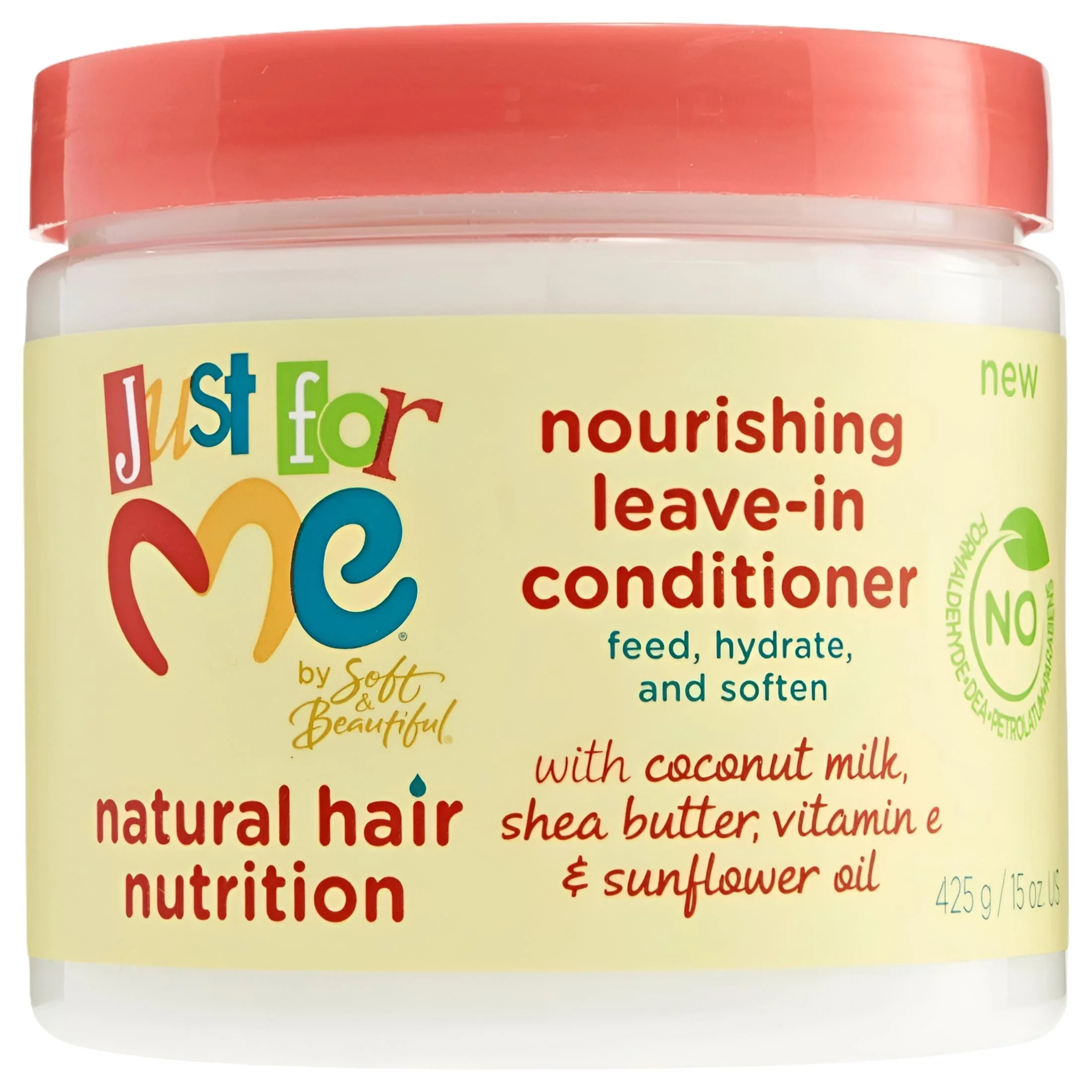 Just For Me Natural Hair Milk Nourishing Leave-In Conditioner - For Curly, Coily & Relaxed Hair. ... | Walmart (US)