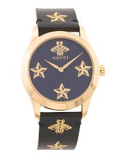GUCCI
Swiss Made G Timeless Bee And Star Leather Strap Watch
$779.99
Compare At $940 
help
 | TJ Maxx