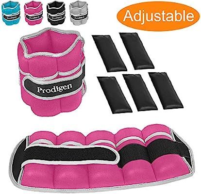 Prodigen Adjustable Ankle Weights Set for Men & Women Ankle Wrist Weight for Walking, Jogging, Gy... | Amazon (US)